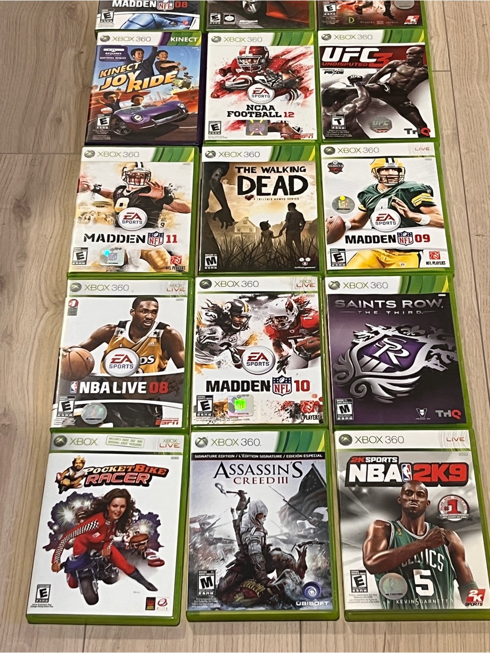 Xbox 360 Game Lot – 30 Games | Call of Duty, Sports, Kinect, Racing + More